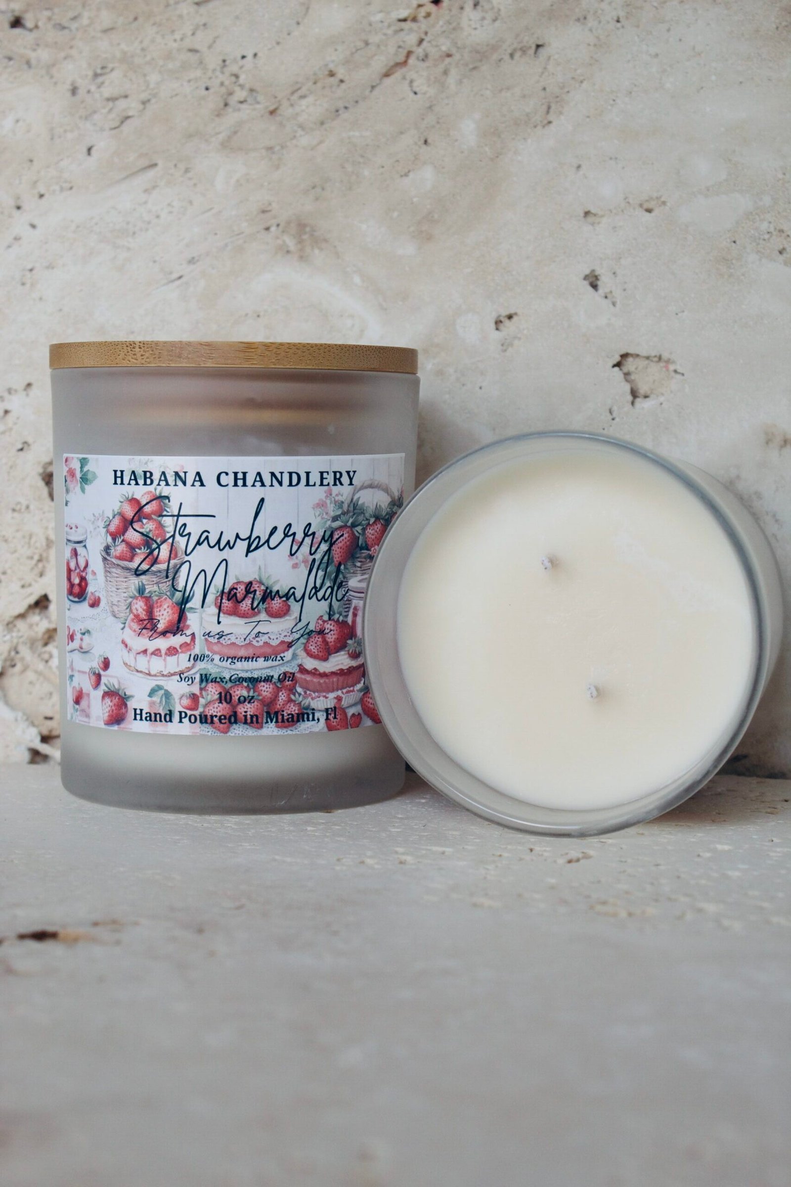 Strawberry Marmalade 10 oz. Candle - Image 2