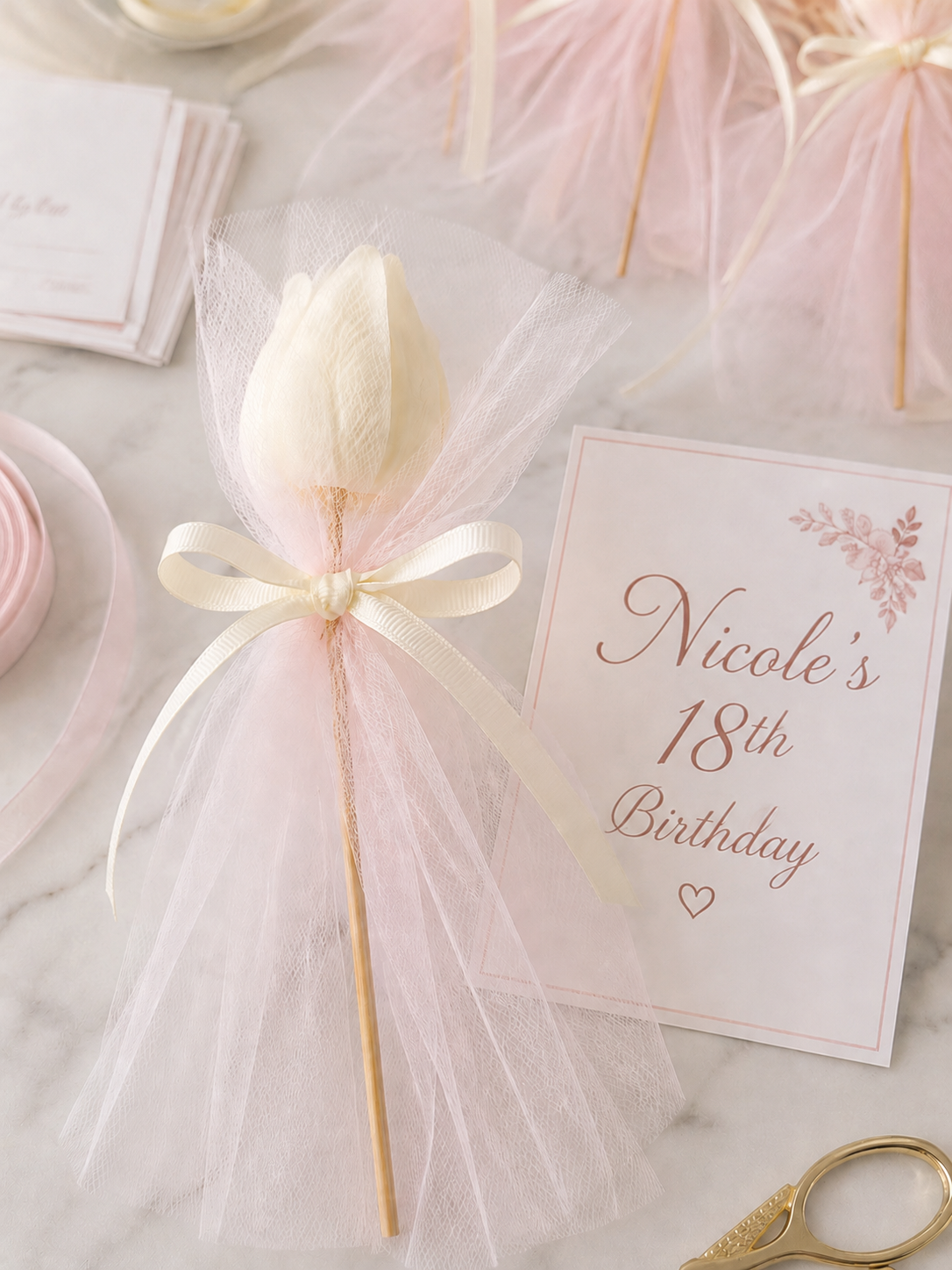 Bloom Tulip Favor- Set of 12 - Image 3