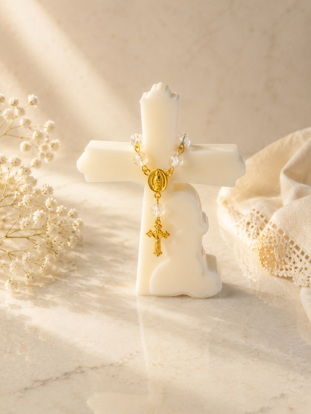 Blessed Baptism Cross Favor- Set of 12 - Image 4